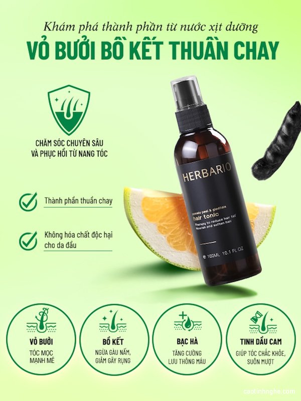 thanh phan nuoc duong toc herbario