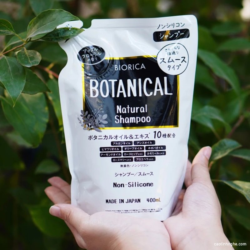 top 5 dau goi khong silicon duoc ua chuong