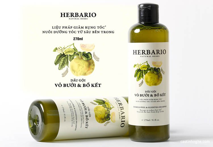 Dầu gội HERBARIO Dầu gội HERBARIO
