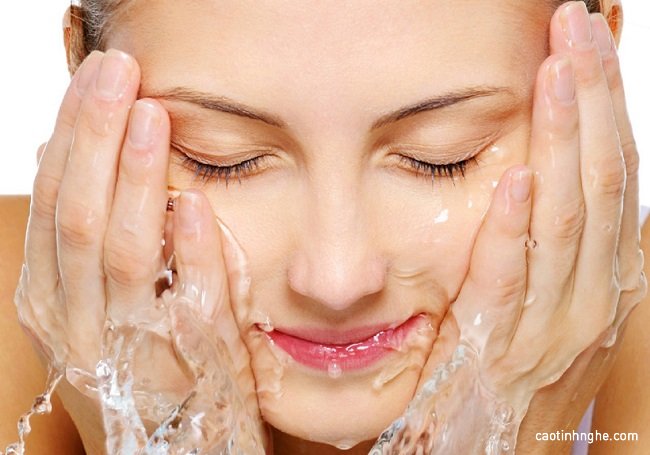 Rửa mặt đúng cách rửa mặt đúng cách