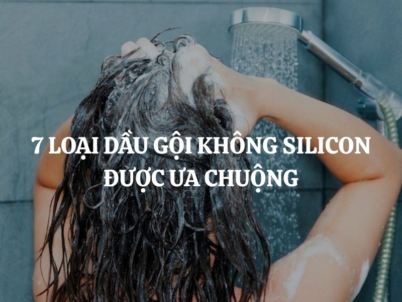 Gợi ý 7 loại dầu gội không silicon được ưa chuộng, phù hợp cho tóc yếu
